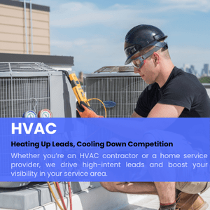 Digital marketing solutions for HVAC businesses to generate high-intent leads and stand out in competitive markets.